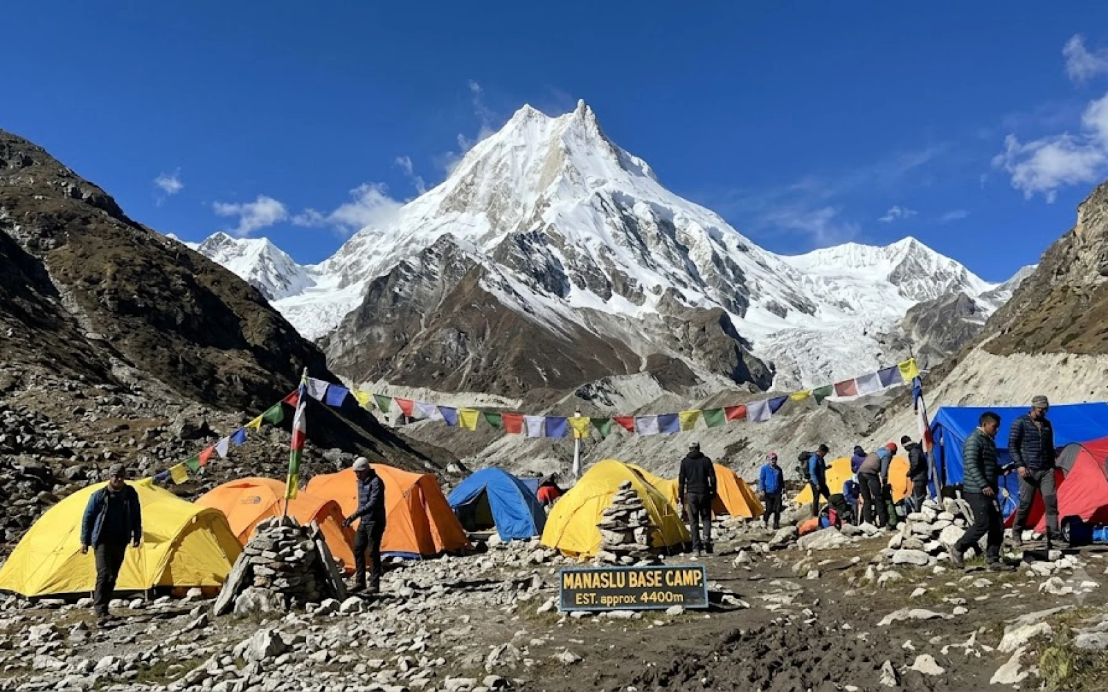 Manaslu Base Camp