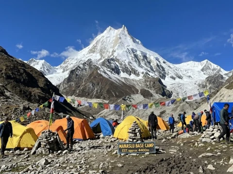 Manaslu Base Camp