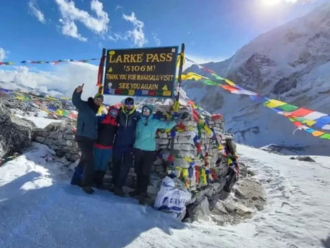 Larkya La Pass (5,106m) – Manaslu Circuit Trek Guide